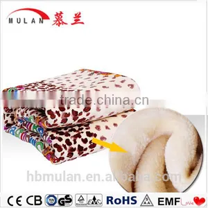 Washable Flannel Fabric Double Electric Heating Blanket thumbnail-1