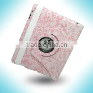 Newest Rotary Leather Case, Folio PU Leather Case, Universal Folio Cover Leather Case thumbnail-1