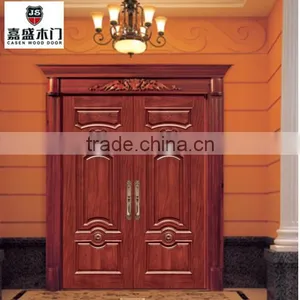 China Mahogany Wood Entry Door thumbnail-1
