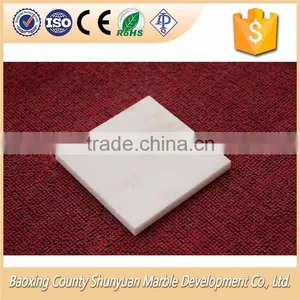 Modern Style Cut-to-size White Marble Tiles With Natural Grain thumbnail-1