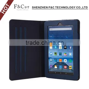 High Quality Full Protect pu Leather Case for Amazon Kindle Fire HD 7'' for Kindle Fire thumbnail-3