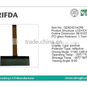 Positive STN 20x2 Character Lcd Display Panel thumbnail-2