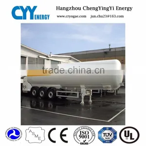 ASME/GB Approval Transportation Semi-Trailer for Liquid Gases & Food thumbnail-1