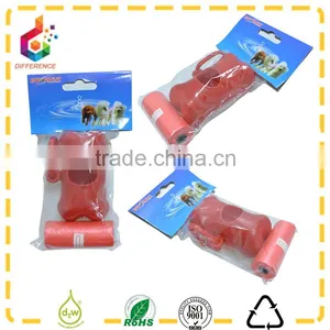 Red Recyclable Dog Waste Bag Dispenser and Refills thumbnail-1