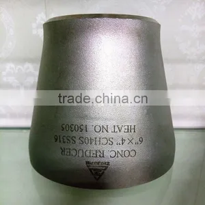 304L Stainless Steel Concentric Reducer Pipe Fitting thumbnail-2