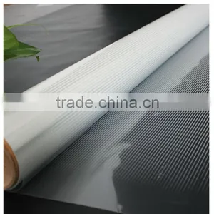 Decorative PET White Perpendicular Stripe Gradation Window Film Similar to 3M Window Film thumbnail-2