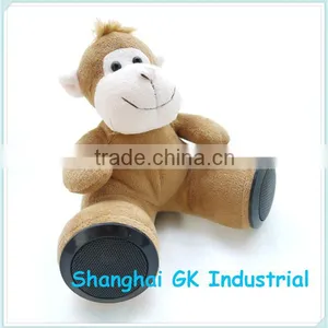 Customized Design Plush Toy With Bluetooth Loudspeaker thumbnail-3