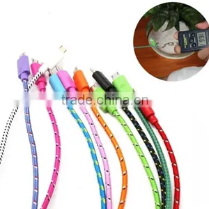 Wholesale Made in China High Quality Braided USB Charger Cable thumbnail-2