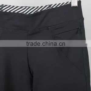 (Trade Assurance) Woman Sports Pants Made of Stretch Nylon Spandex Fabric, Yoga Leggings for Fitness thumbnail-2