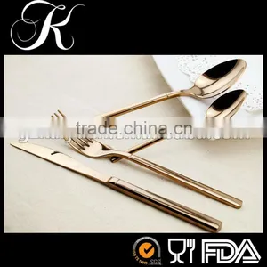 Cutlery Gold Plated,rose Gold Tableware,gold Flatware thumbnail-1