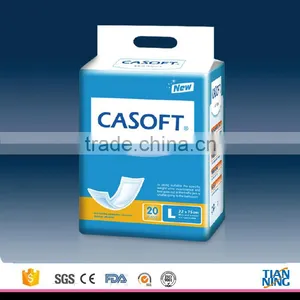 Widely Use Disposable High Quality PE Film Underpads for Incontinent Person thumbnail-5