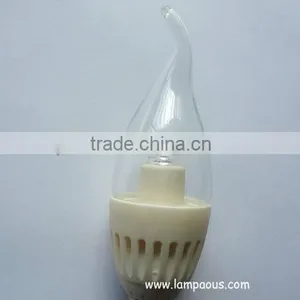 3w E14 Ceramic Cooler Candle Shaped Light Bulbs thumbnail-1