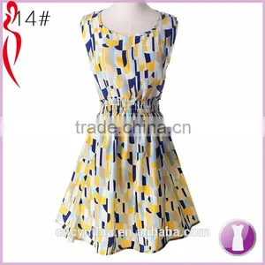 Sexy Lady Woolen Party Dress for Summer thumbnail-6