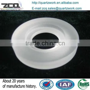 Clear Or Opaque Diverse Of Quartz Glass Ring Fused Silica Hoop thumbnail-3