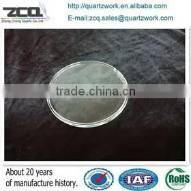 Transparent Optical Quartz Glass Plate/window 25.5*1 thumbnail-1