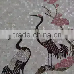 2016 Unique Pattern Mother of Pearl Carving Decorative Material thumbnail-1