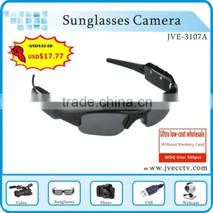 Mini Camera Sunglasses,Web Camera, USB Sunglasses Camera, Fashionable ,on Promotion JVE-3107A thumbnail-1