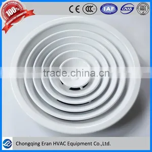 Round Perforated Air Diffuser for HVAC System thumbnail-1