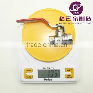 GLD New Unique 1/4" PEX Brass Ball Valve Full Port Crimp Shut-off Valves for PEX Tubing For Sale thumbnail-1