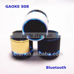 S08 2014 Hottest Cylinder Wireless Mini Bluetooth Speaker thumbnail-1
