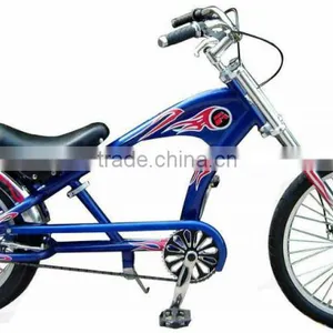 Folding Electric Chopper Bicycles With Seat Kingbike thumbnail-4