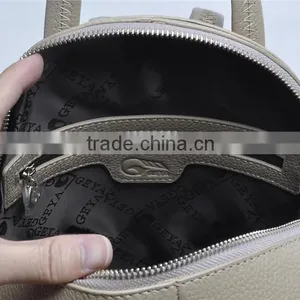 2016 Fashion Genuine Leather Backpack for Ladies thumbnail-3