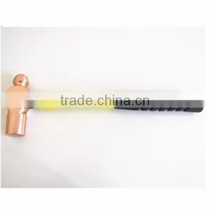 Beryllium Copper Ball Pein Hammer Non Sparking Hammer thumbnail-1