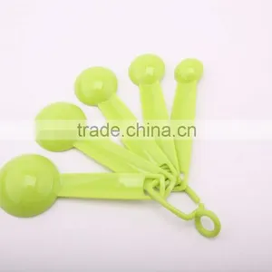 Cheap Price 8-Piece Plastic Measuring Spoons, Green thumbnail-5
