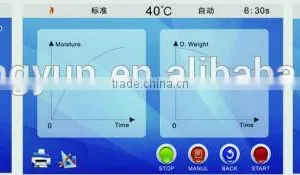 110g/0.001g Smart Touch Screen Moisture Analyzer for Wholesaler thumbnail-3
