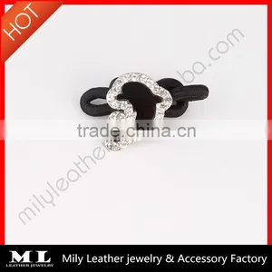 Rhinestone Crystal Elastic Hair Scrunchie , Chinese Hair Accessories thumbnail-1