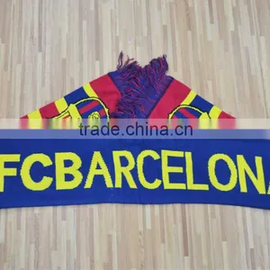 2016 HOT SALE! Custom Promotional Football Club Scarf thumbnail-3
