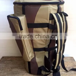 African Djembe Drums Gig Bags Nylon Pro Beige-Brown thumbnail-4