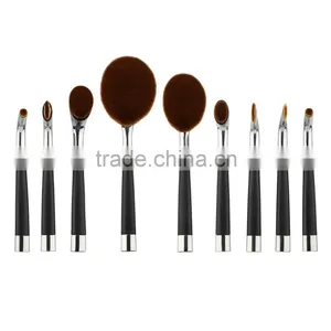 Newly Design 9pieces Makeup Brushes Set Different Color thumbnail-6
