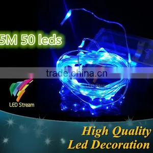 5M LED String Light Red/green/blue/white/warm White/pink/purple/rgb LED Christmas Strip Light thumbnail-1