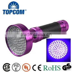 100 LED UV Ultra Violet Ultraviolet Scorpion Black Light Blacklight Flashlight thumbnail-1
