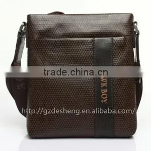 2014 Promotional Latest Men Leather Satchel Bags thumbnail-1