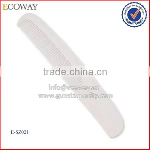 Hotel Disposable Cheap White Plastic Wholesale Hair Wood Comb thumbnail-1