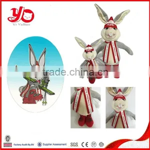 Wholesale Cute Animal Plush Hat With Flat Ear,plush Hat Toy thumbnail-5