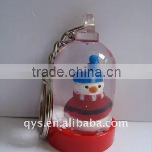 Lovely Snowman Water Bottle Key Chain thumbnail-1