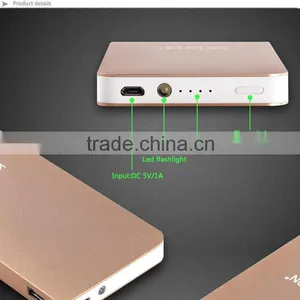 Champagne Ultrathin High Capacity Portable 3g Wifi Power Bank thumbnail-1