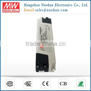 Meanwell 25W 700mA LED Power Supply/isolated Led Tube Driver/25w Led Driver thumbnail-2
