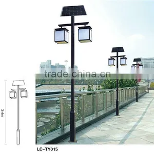 Outdoor Solar Powered Heat Lamp Parasol Solar Lamp thumbnail-1
