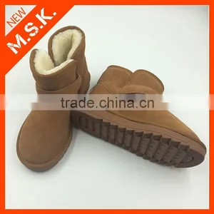 Finest Material Top Quality Superior Womens Ankle Snow Boots for Sale thumbnail-3
