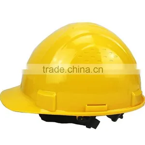 2014 HOT SALE Yellow Safety Helmet thumbnail-1