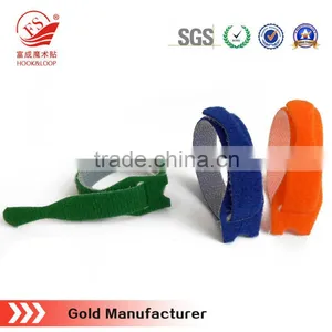 Wholesale Flexible 100% Nylon Material Hook Loop Cable Tie thumbnail-3
