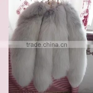 High Quality Real Fox Tail Fur Keychain thumbnail-6