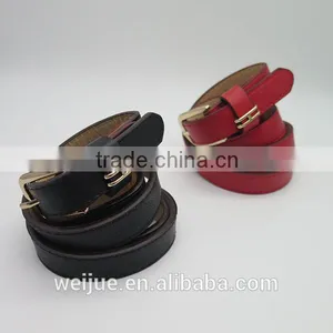 Fashionable Colorful Skinny Belts for Women in Wholesale thumbnail-4