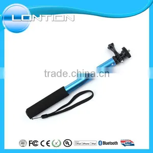 Hot 2015 Bluetooth Products Selfie Stick Aluminum, Lontion Selfie Stick for Mobile Phone thumbnail-3