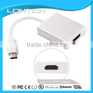 USB-C Hub 4k*2k USB 3.1 Type C Male To HDMI Adapter Cable thumbnail-1