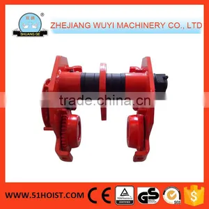 Hand Chain Pulling Geared Trolley Plain Trolley thumbnail-2